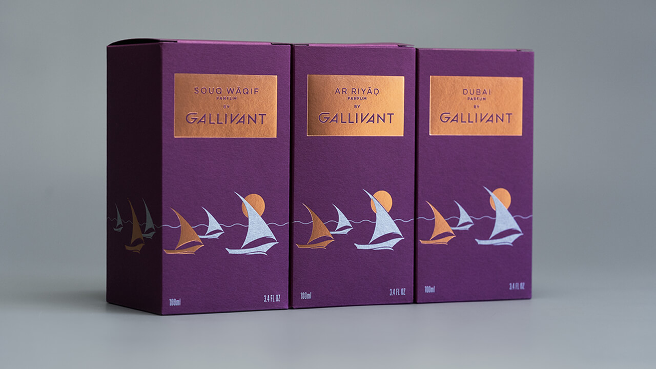 Gallivant luxury cartons manufacture