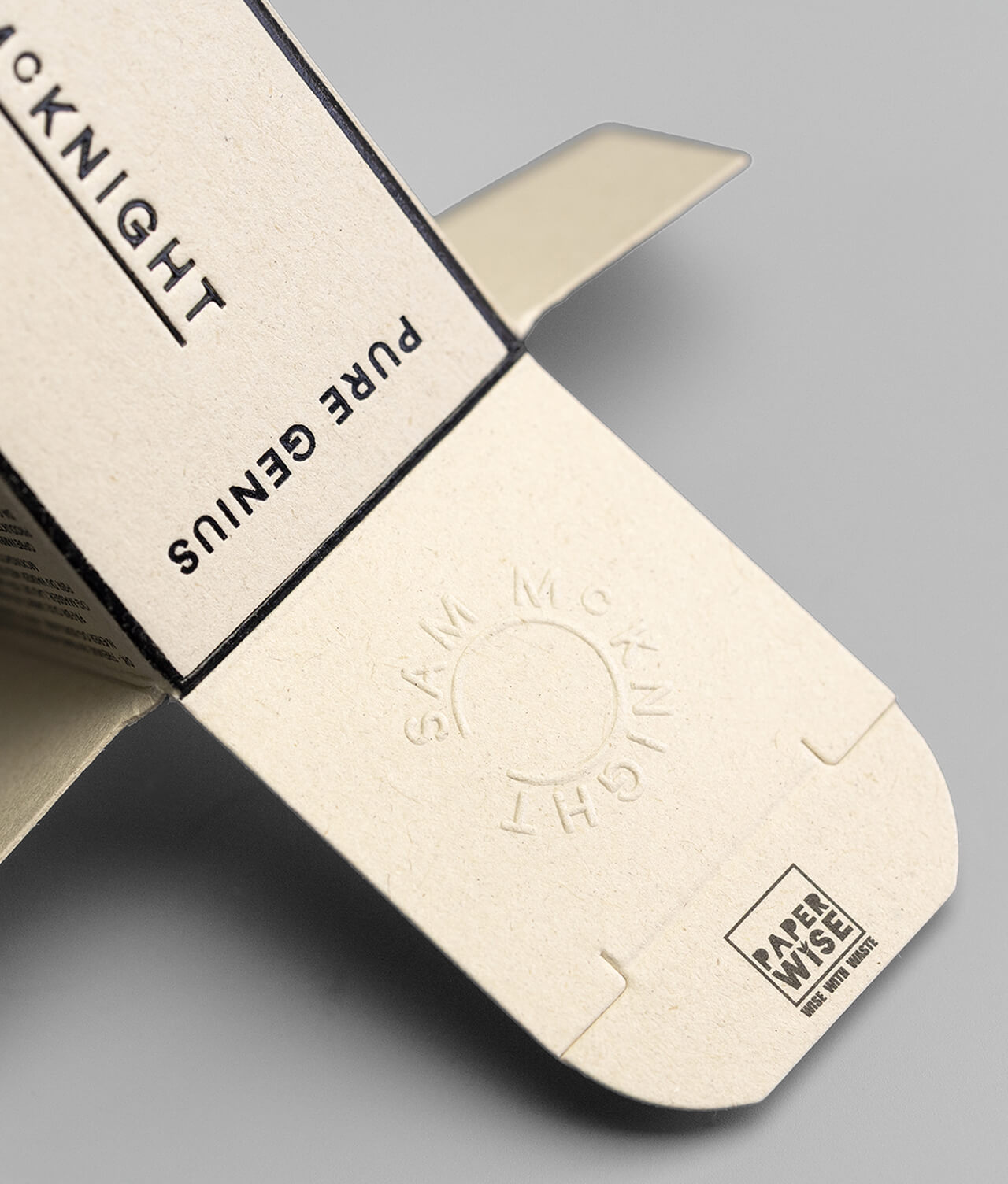 Carton packaging PaperWise B Corp Natural 295 gsm