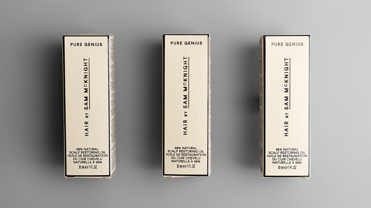 Hair by Sam McNight carton manufacture