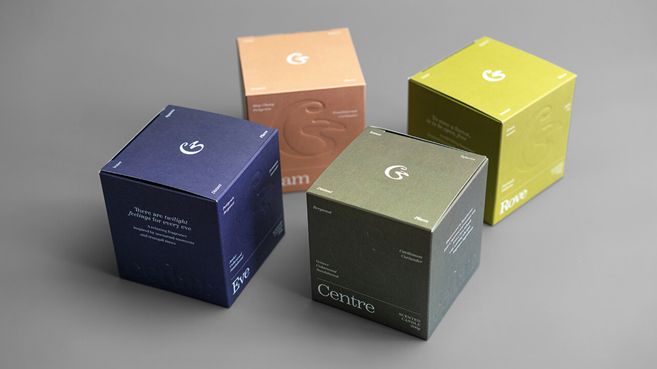 Cedar Scented Candles carton manufacture