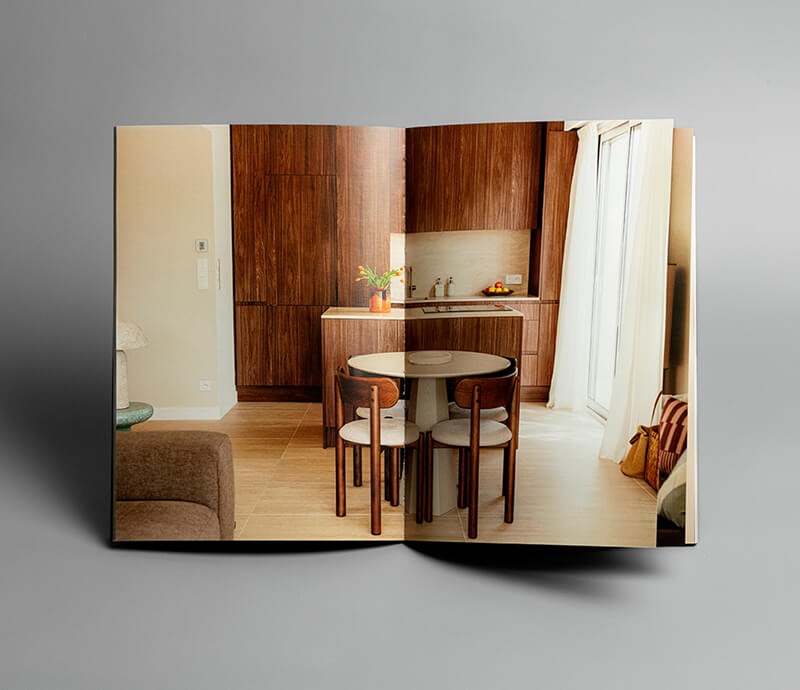 August Collection brochure printing