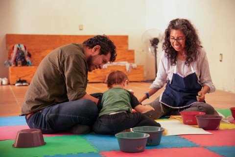 Septiembre cultural en “La Vecindad”: niñas y niños celebran su libertad a través del arte