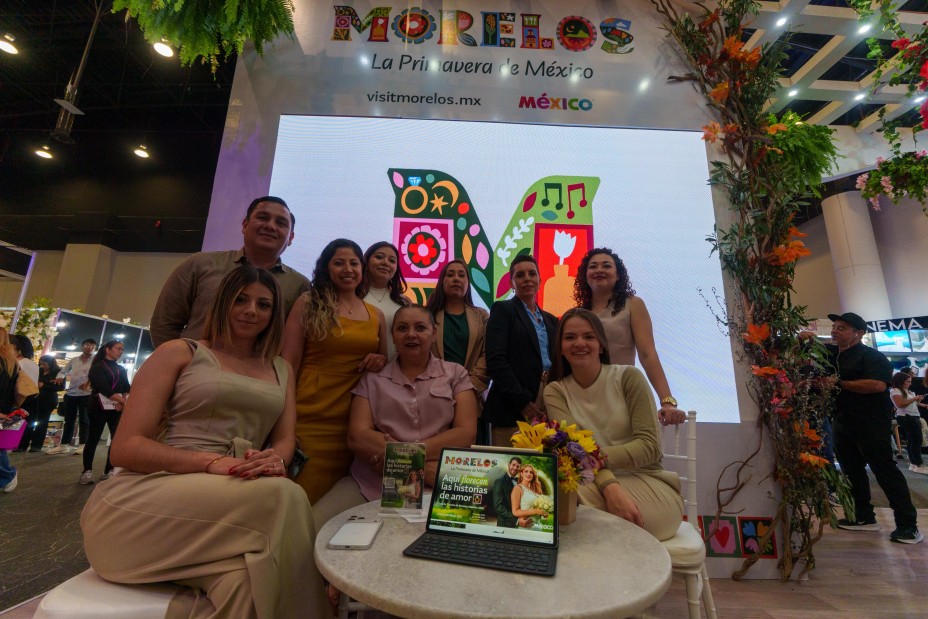 Promueve Gobierno de Morelos oferta para bodas y escapadas románticas en “Expo Me Caso 2025”