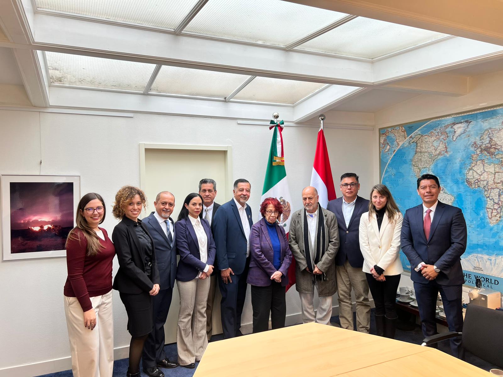 Fortalece Morelos vínculos comerciales con la embajada de México en Países Bajos