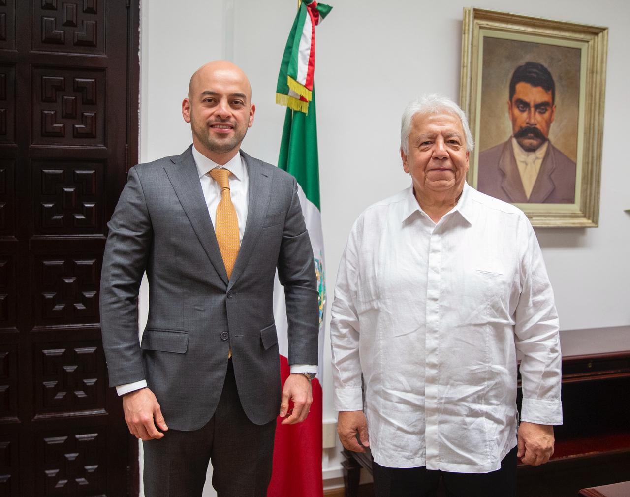 Coinciden Secretario de Gobierno y Presidente del TSJ en Fortalecer coordinación a favor de la justicia y gobernabilidad