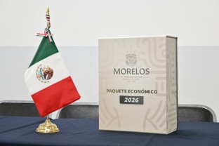 Presenta Gobierno de Morelos Paquete Económico 2026 al Congreso del Estado con visión social, disciplina financiera y total transparencia