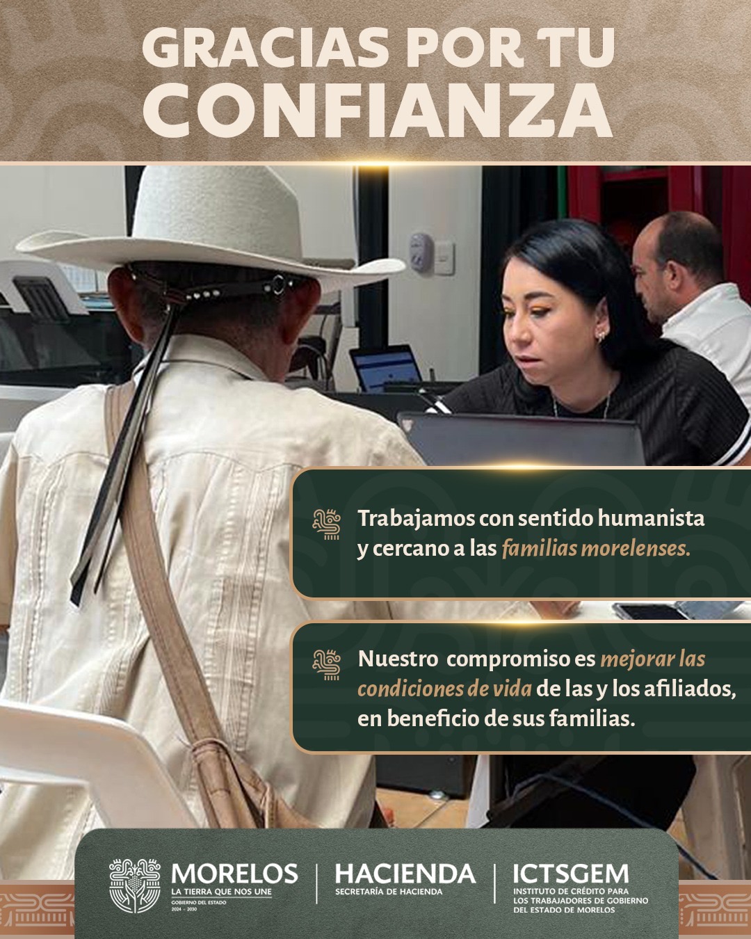 Brinda ICTSGEM herramientas afiliados para construir un futuro más seguro y digno