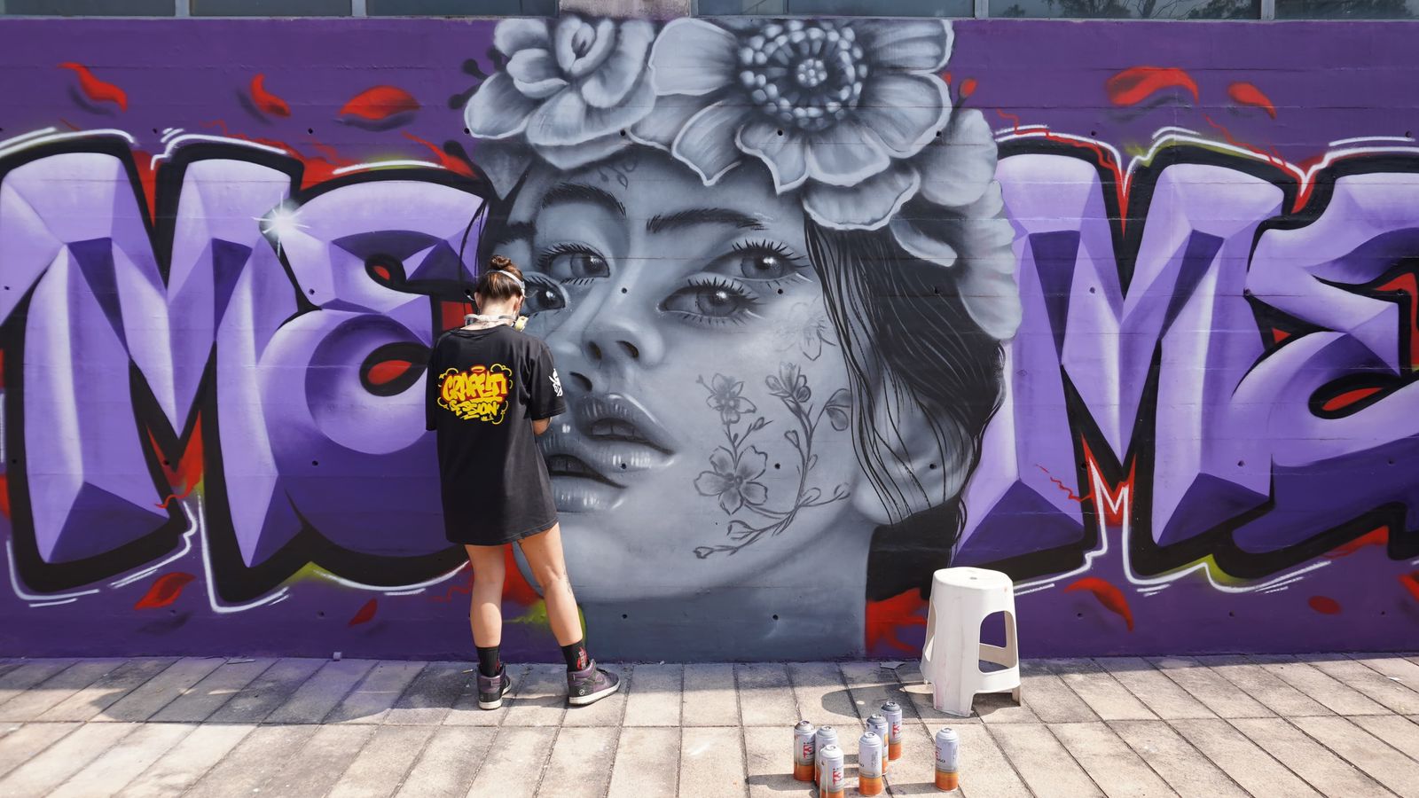 Primer Festival Internacional de Arte Urbano consolidó a patios de La Estación como referente cultural