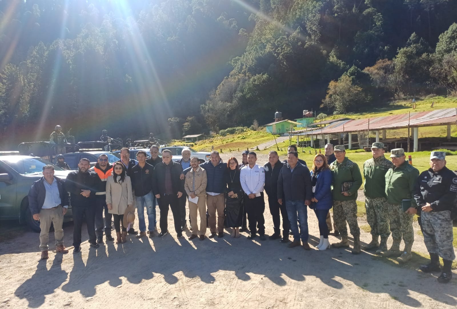  Refuerza Mesa Regional de Paz y Seguridad la presencia institucional en Lagunas de Zempoala