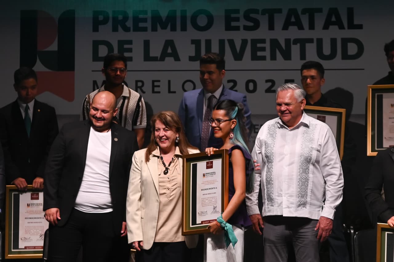Reconoce Gobierno de Morelos talento juvenil en todas sus expresiones Reconoce Gobierno de Morelos talento juvenil en todas sus expresiones