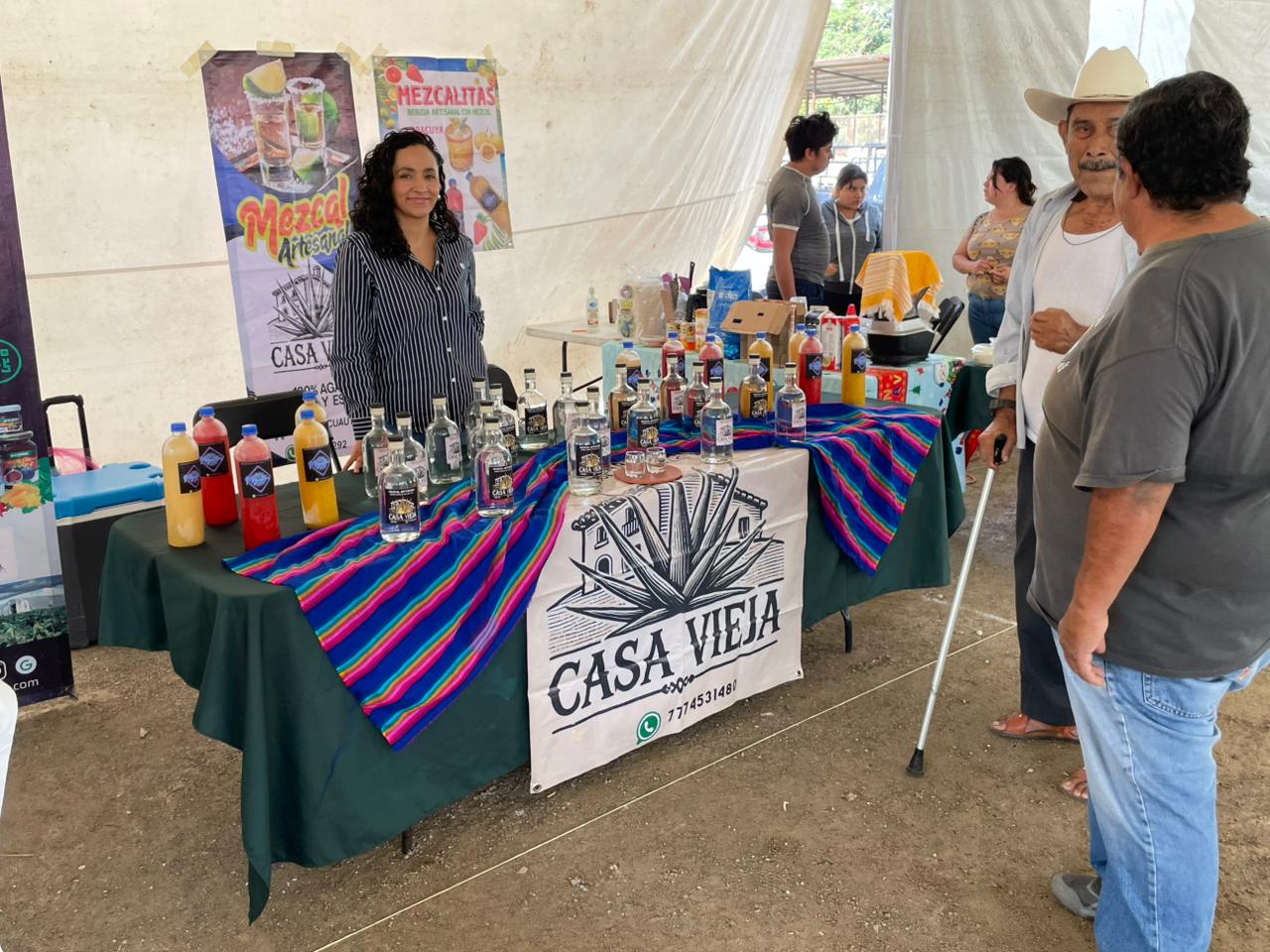 Acompaña Orgullo Morelos a productores locales en la feria gastronómica regional de Mazatepec