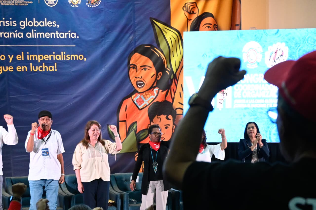 Respalda Margarita González Saravia causas del campo desde encuentro continental internacional de la Cloc - Vía Campesina Respalda Margarita González Saravia causas del campo desde encuentro continental internacional de la Cloc - Vía Campesina