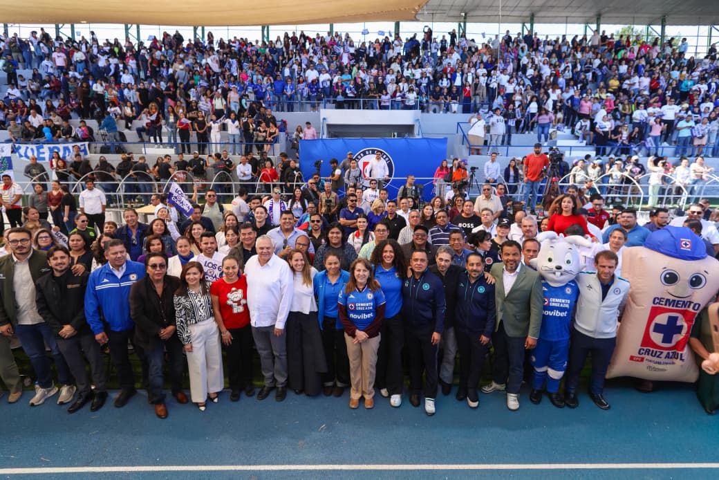 Anuncia Margarita González Saravia llegada del club de futbol Cruz Azul Femenil a Morelos Anuncia Margarita González Saravia llegada del club de futbol Cruz Azul Femenil a Morelos
