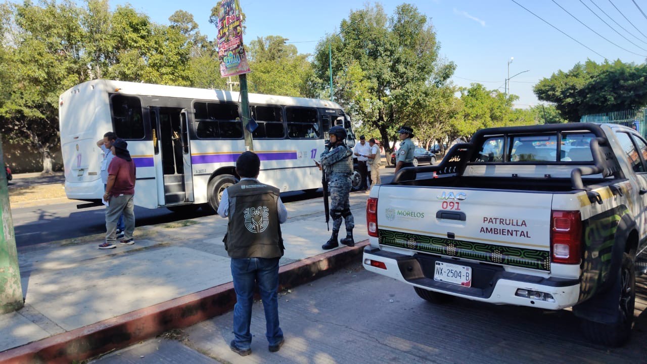 Implementa Gobierno de Morelos acciones para la mejora del transporte público y calidad del aire Implementa Gobierno de Morelos acciones para la mejora del transporte público y calidad del aire