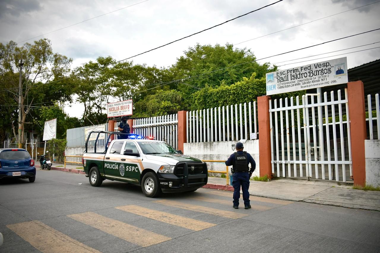 Refuerza Gobierno de Morelos vigilancia en escuelas de educación básica durante el receso vacacional 2025