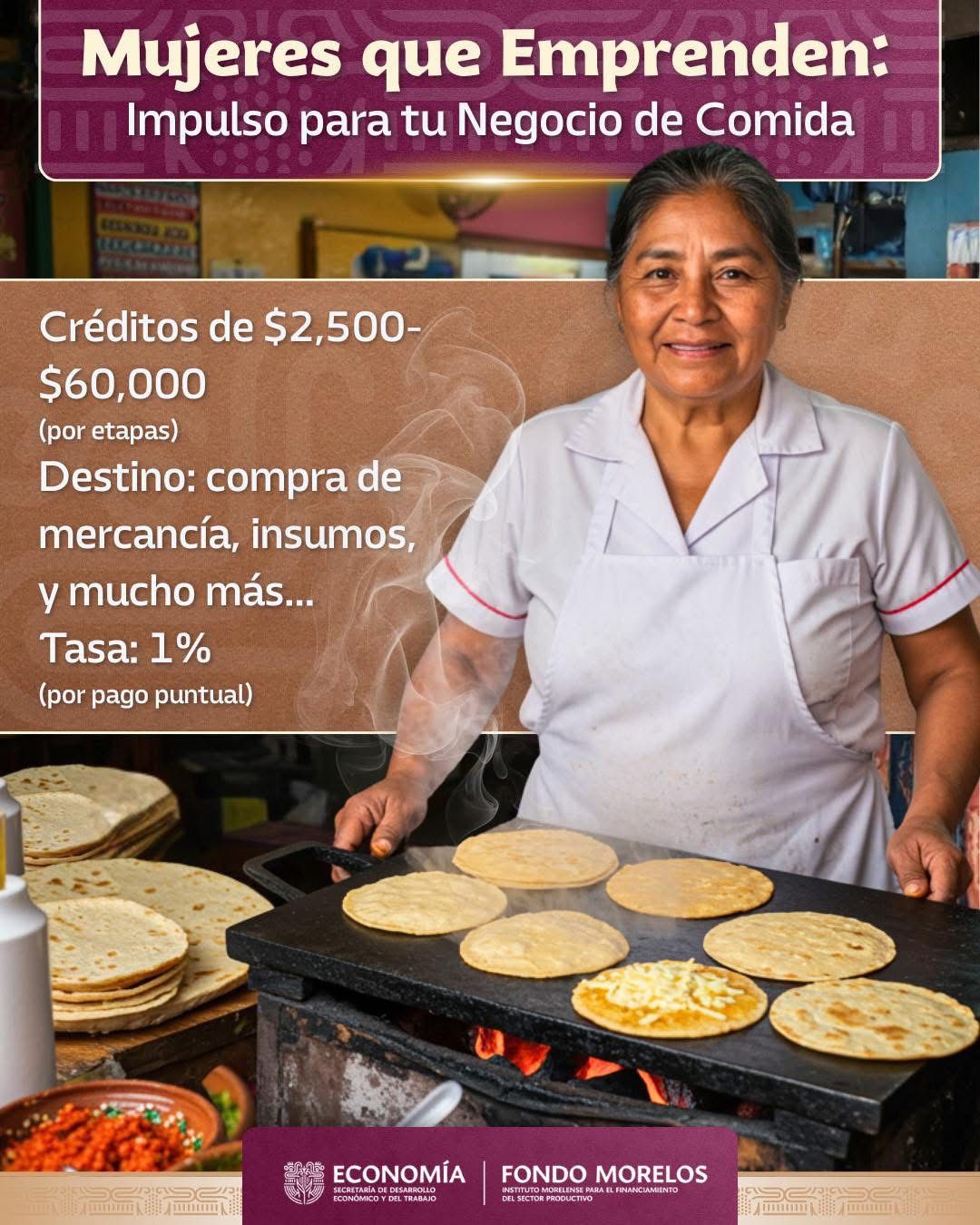 Impulsa Gobierno de Morelos créditos grupales para el autoempleo de mujeres