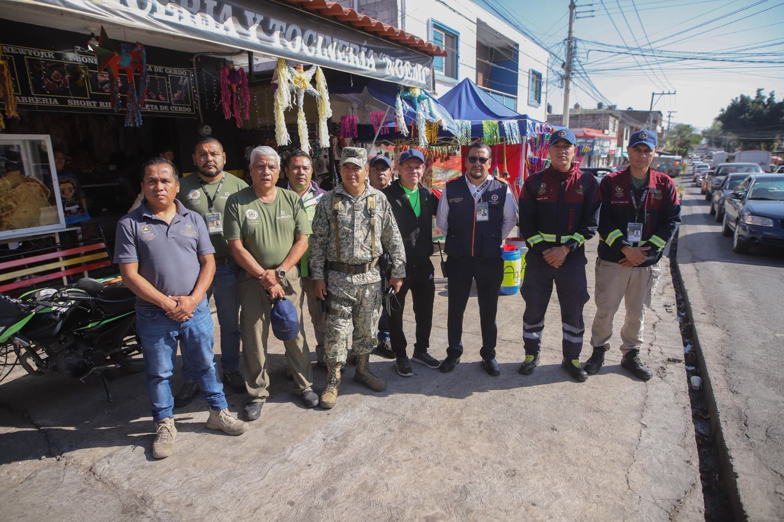 Refuerza CEPCM acciones preventivas por venta de pirotecnia en poblado de Ocotepec