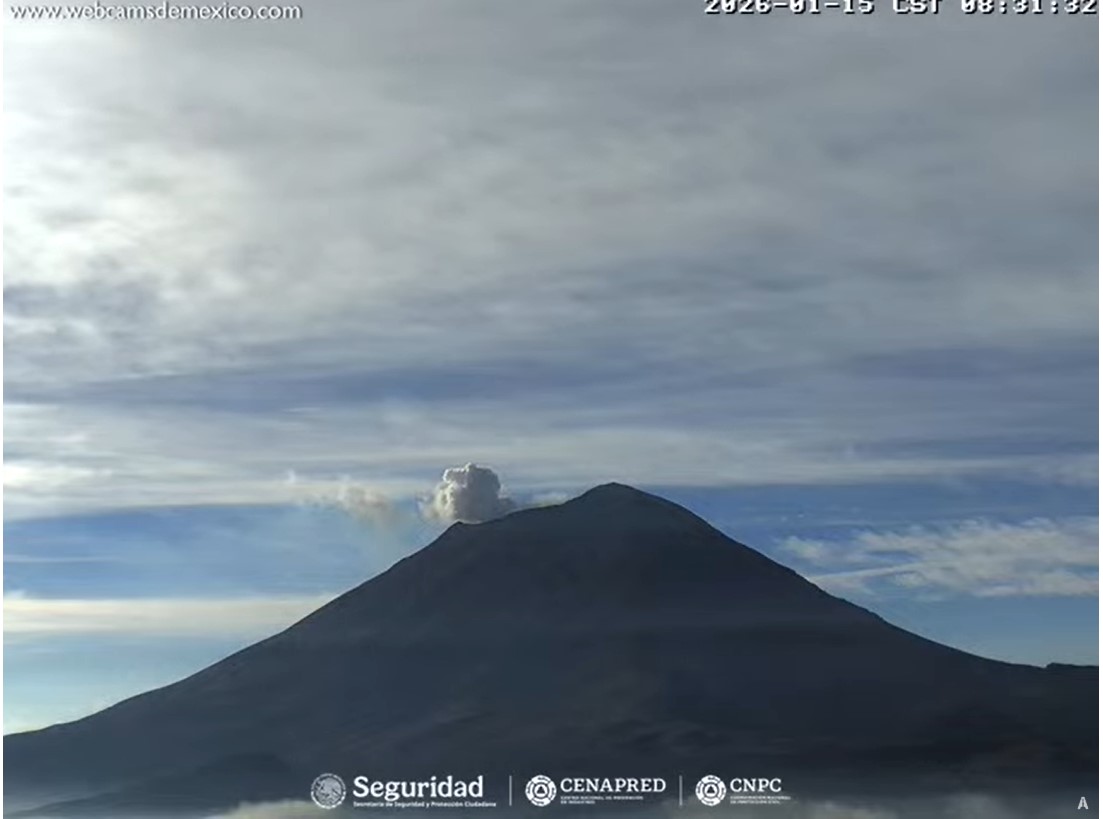 Reporte monitoreo del volcán Popocatépetl Reporte monitoreo del volcán Popocatépetl