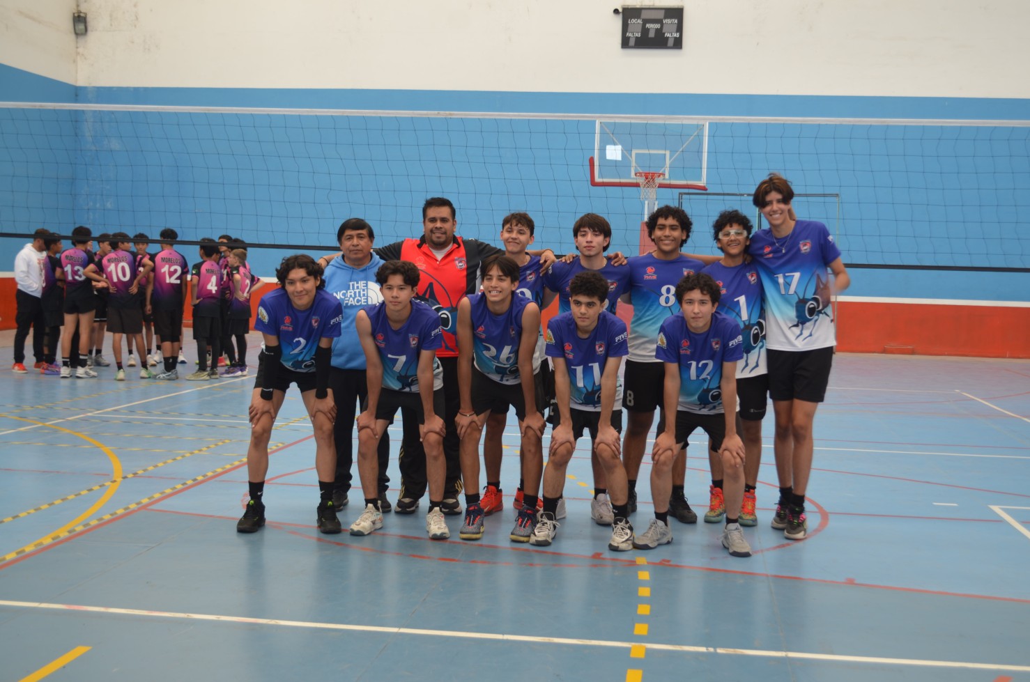 Define Morelos a los campeones estatales de voleibol de sala varonil