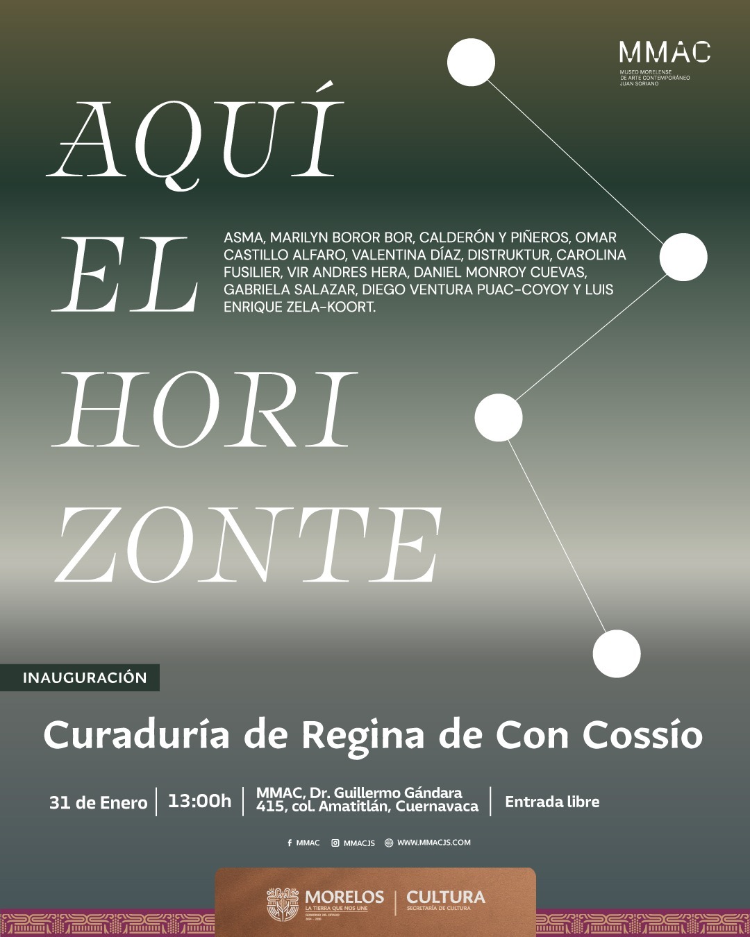 Inaugurará MMAC exposición colectiva “Aquí en el Horizonte”