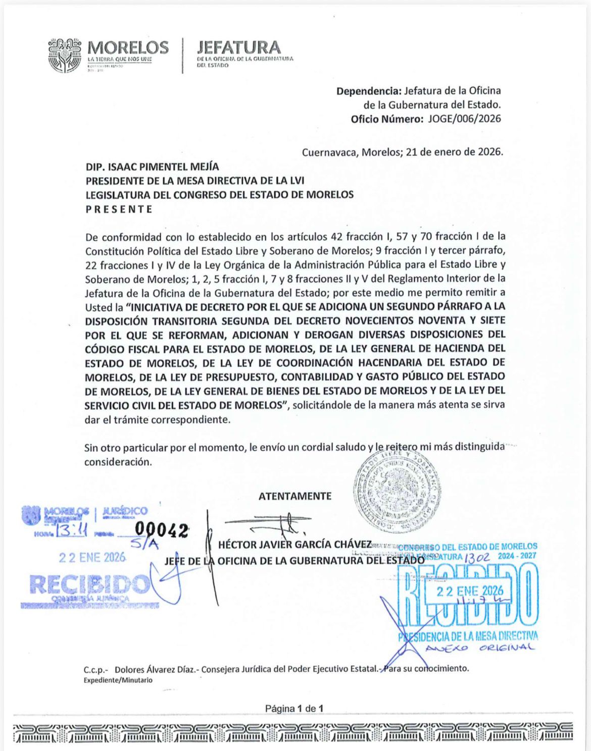 Ratifica Gobierno de Morelos que reforma al Servicio Civil no afecta a trabajadores en activo