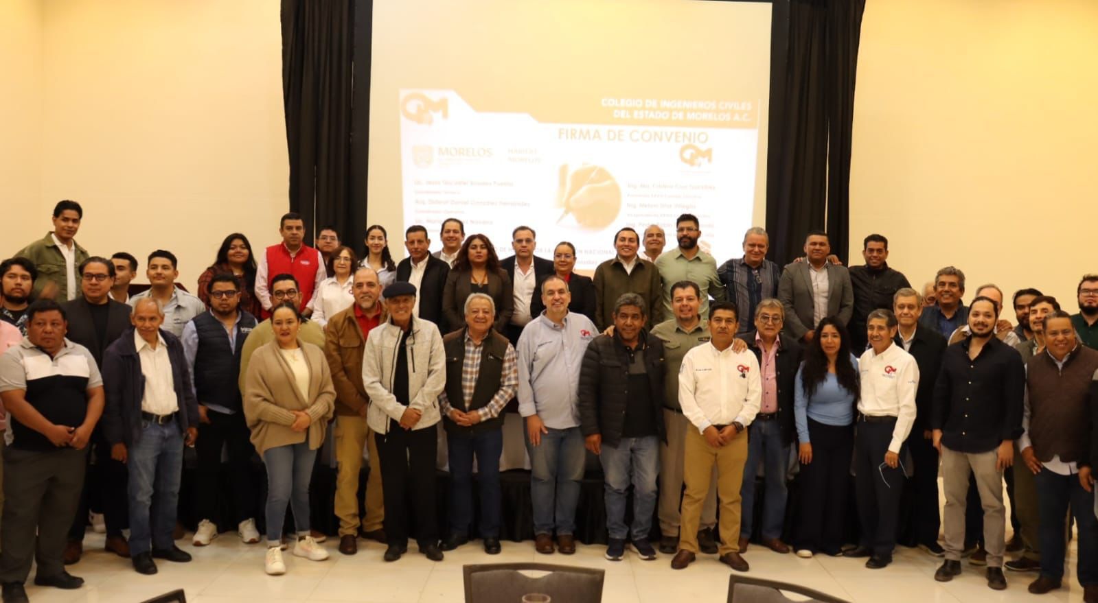 Fortalece Gobierno de Morelos vivienda digna en alianza estratégica con el Colegio de Ingenieros Civiles