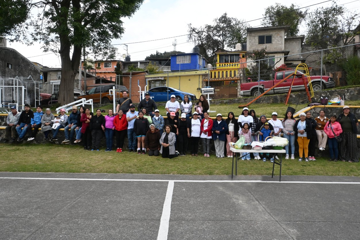 Inaugura Secretaría de Bienestar gimnasio al aire libre en Huitzilac