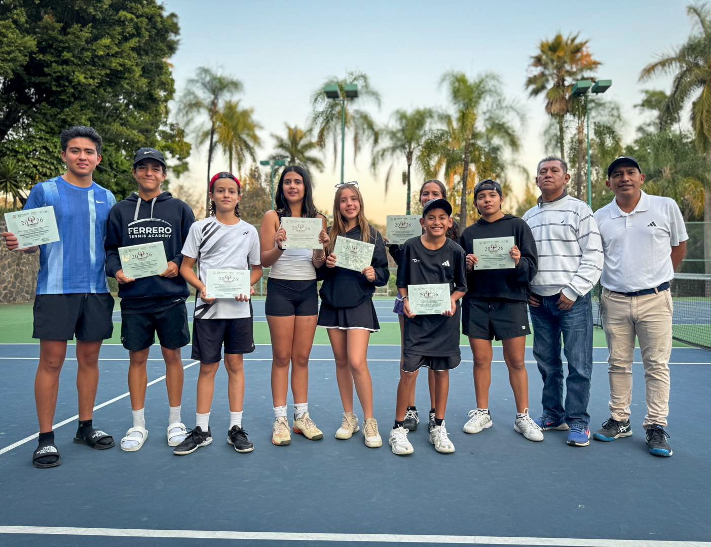 Clasifican ocho tenistas morelenses a regional de Olimpiada Nacional 2026