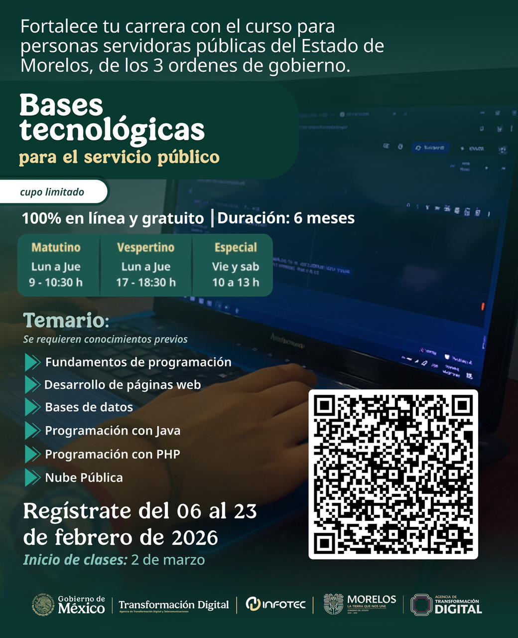 Impulsa Agencia De Transformación Capacitación Tecnológica para personas servidoras públicas