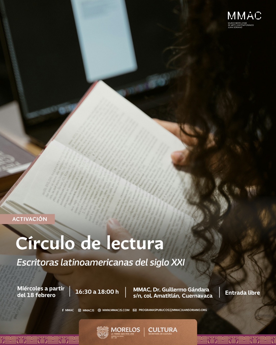 Círculo de lectura para mujeres fortalecerá el diálogo y la reflexión colectiva en el MMAC Círculo de lectura para mujeres fortalecerá el diálogo y la reflexión colectiva en el MMAC