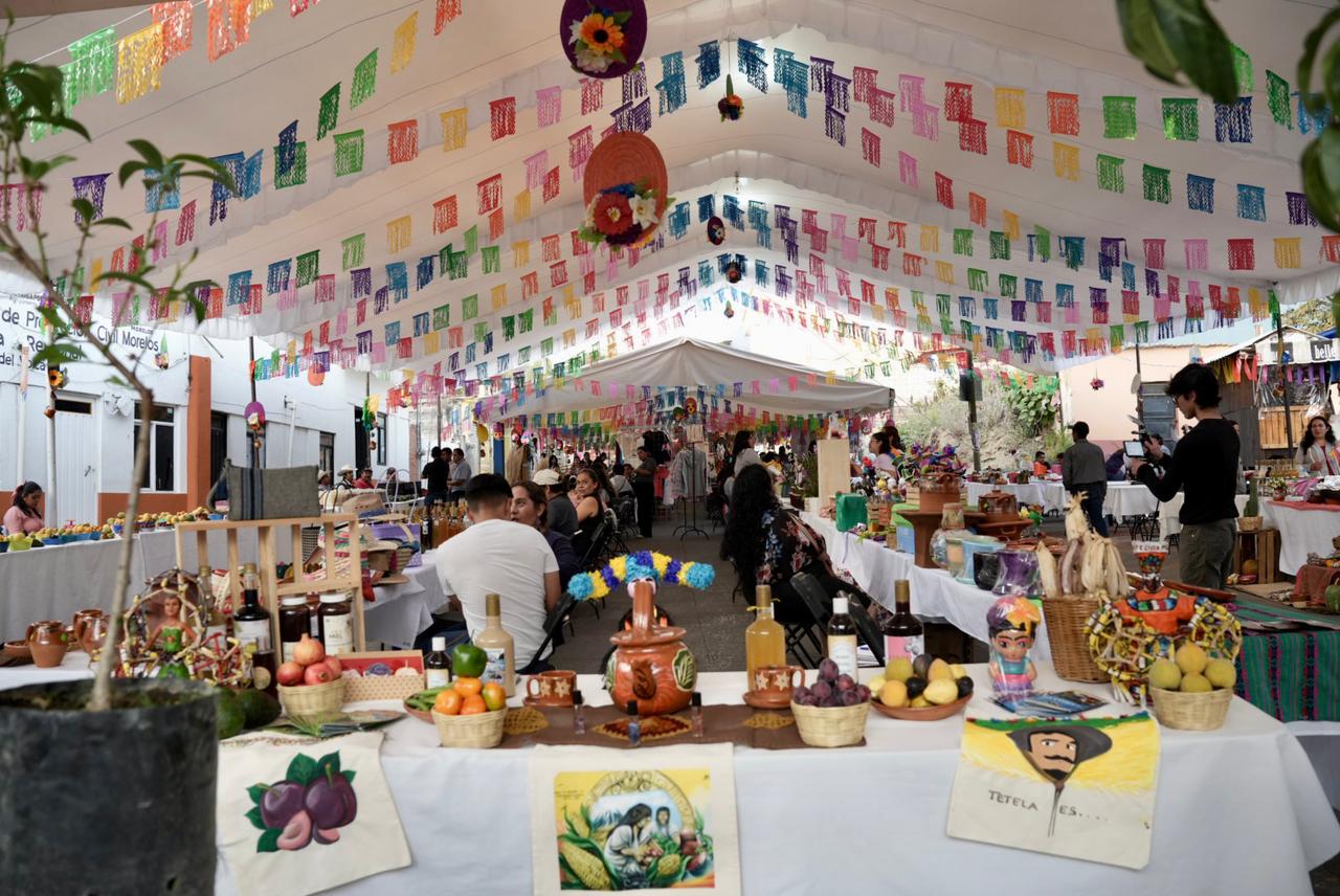 Impulsa Gobierno de Morelos turismo comunitario en Feria de las Frutas de Tetela del Volcán