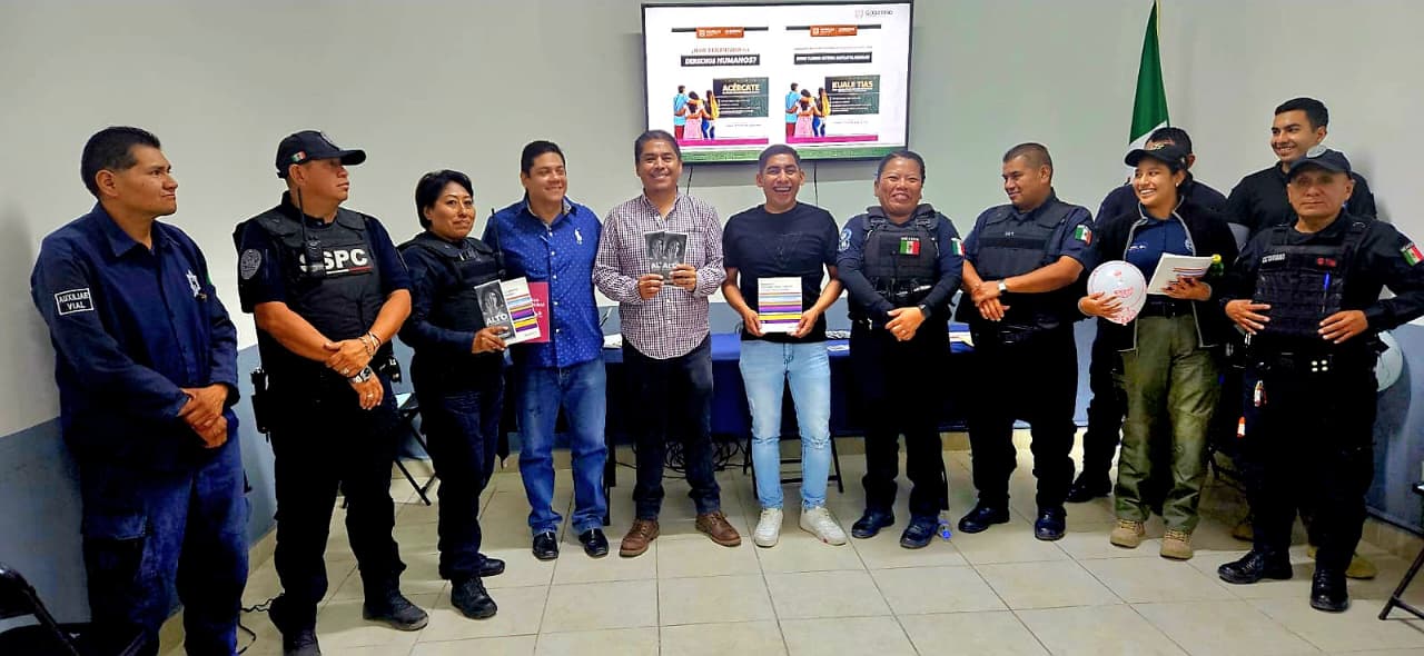 Promueve la Secretaría de Gobierno cultura de respeto e inclusión en Coatetelco