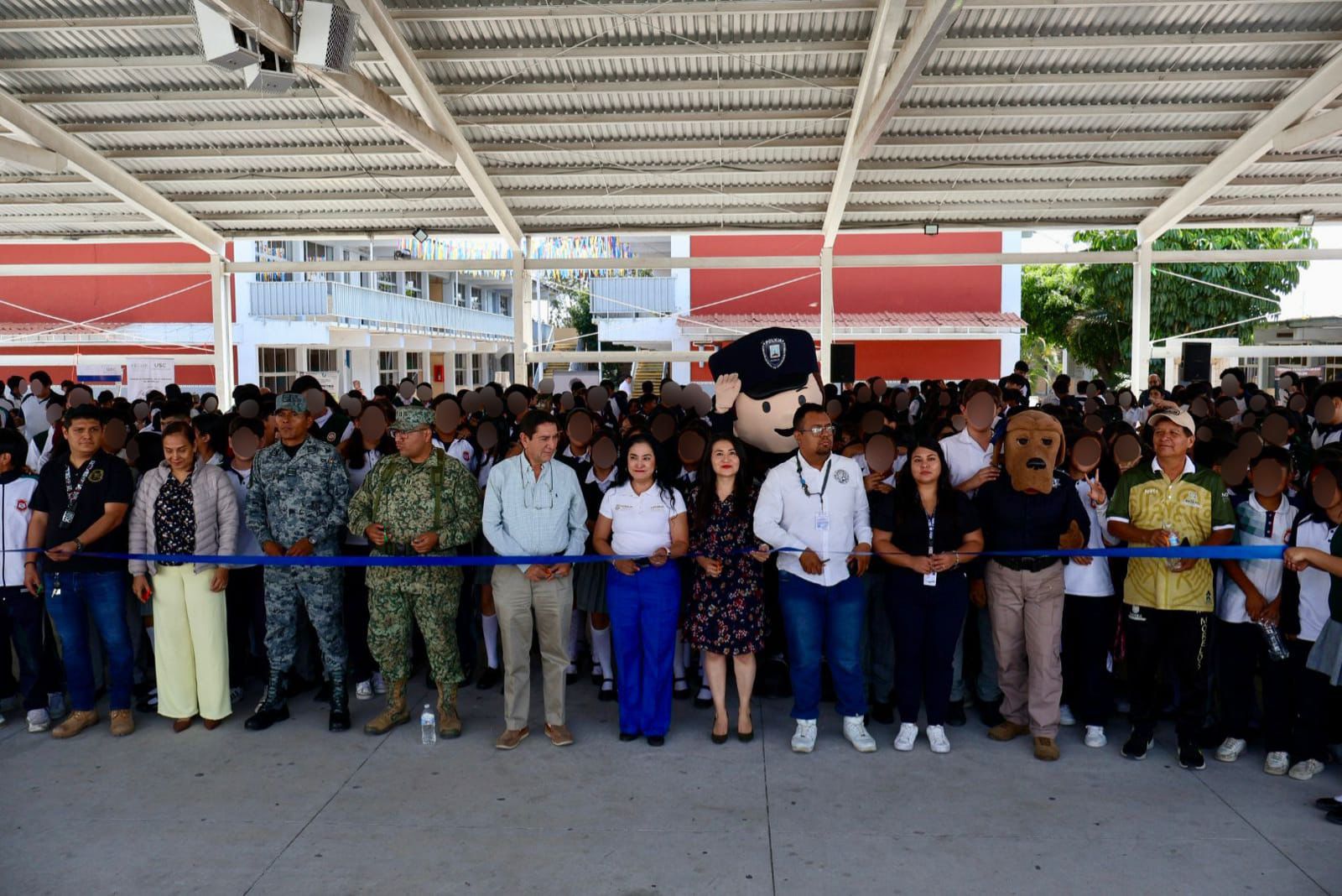 Realizan SIPINNA Morelos y Secretaría de Seguridad y Protección Ciudadana feria para prevenir violencia contra niñas, niños y adolescentes