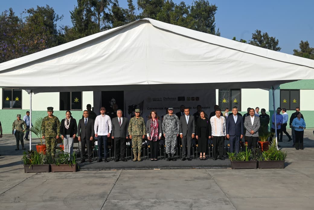 Reconoce gobernadora Margarita González Saravia trabajo interinstitucional en el combate a las drogas