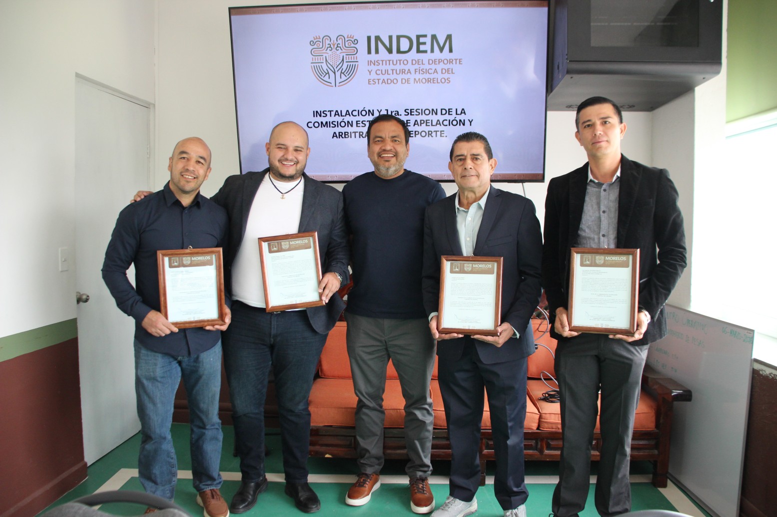 Instala Indem la Comisión de Apelación y Arbitraje del Deporte en Morelos