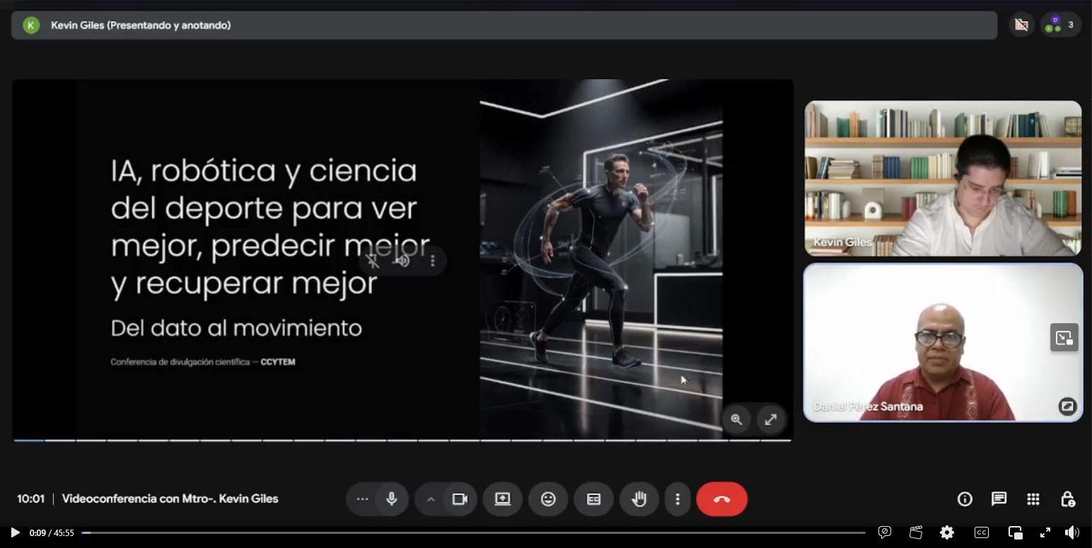 Acerca Morelos la ciencia y la tecnología en el futuro del deporte a las juventudes