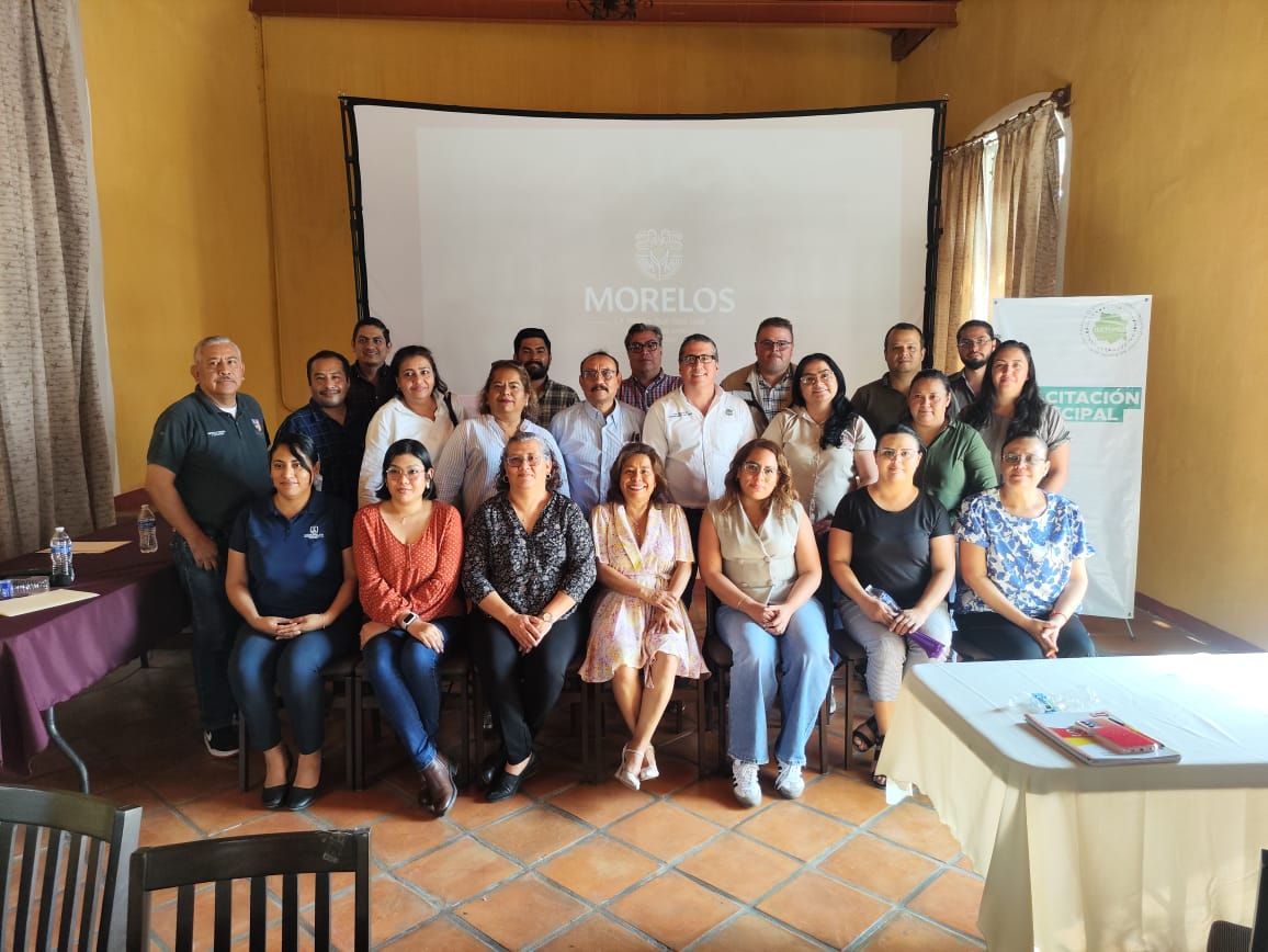 Concluye capacitación estatal para fortalecer la recaudación en los 36 municipios de Morelos