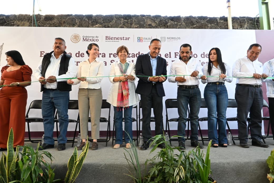 Fortalece gobierno de Margarita González Saravia infraestructura educativa en la zona sur de Morelos
