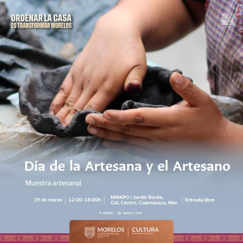 Celebra Secretaría de Cultura Día de la Artesana y el Artesano Celebra Secretaría de Cultura Día de la Artesana y el Artesano