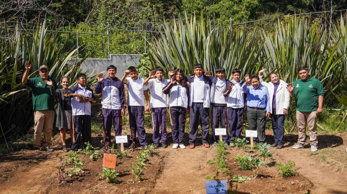 Fomenta SEDIF la sana alimentación a través de huertos escolares pedagógicos
