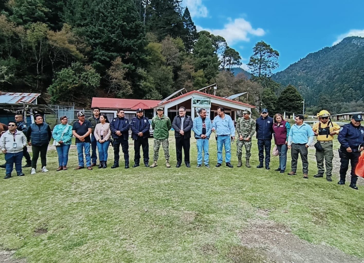 Refuerzan integrantes de la Mesa de Coordinación Estatal para la Construcción de Paz y Seguridad acciones en el Parque Nacional Lagunas de Zempoala