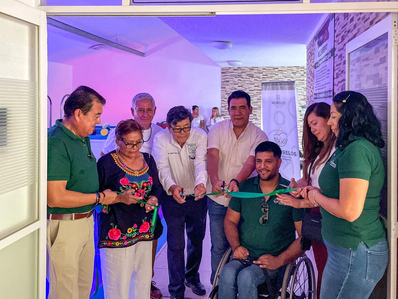 Reactiva SEDIF servicios de hidroterapia y entrega equipamiento en el CRI Jojutla para fortalecer la rehabilitación en la región sur