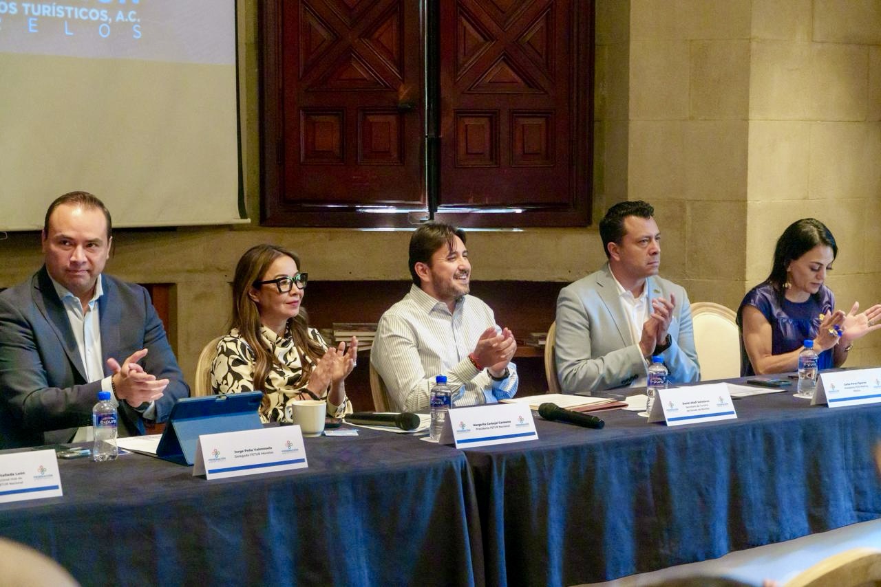 Rinde protesta delegado de FETUR en Morelos y fortalece alianza con el sector turístico