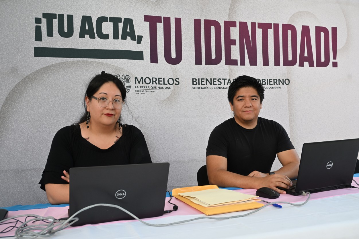 Avanza campaña gratuita de emisión de actas de nacimiento para población trans