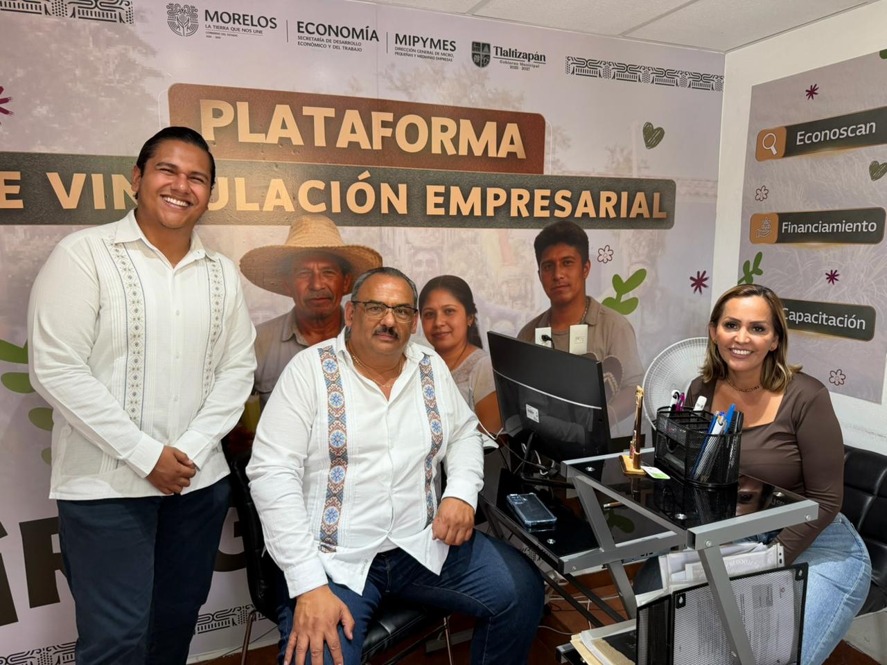 Apertura Gobierno de Morelos instalación de módulo Econonet en Tlaltizapán