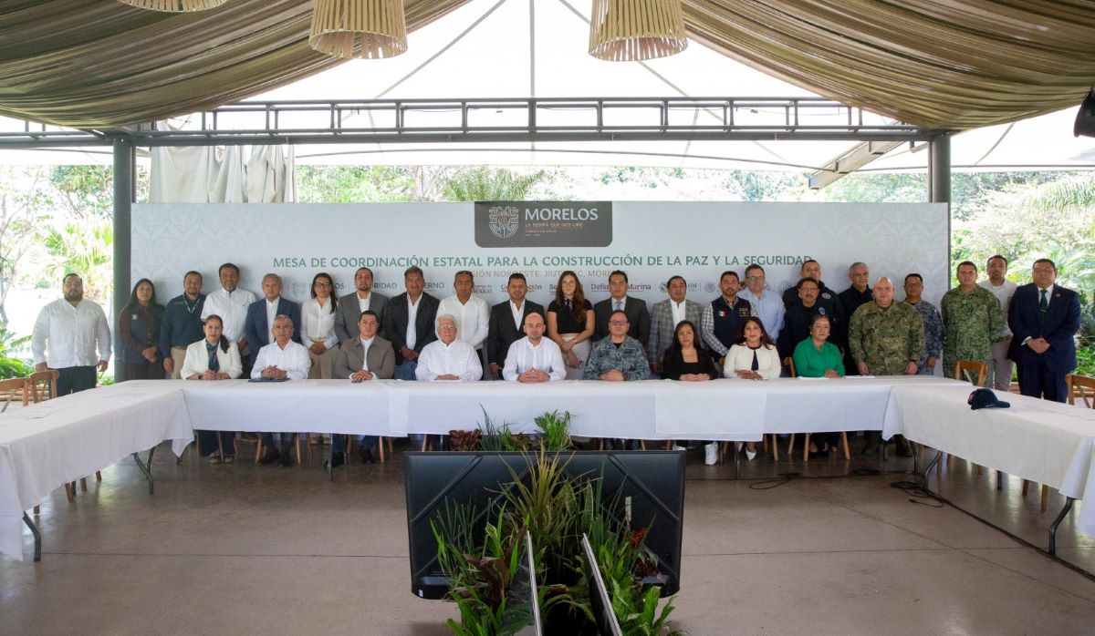 Refuerzan articulación integrantes de la Mesa de Coordinación Estatal para la Construcción de Paz y Seguridad con Municipios de la Región Noroeste para garantizar tranquilidad en Morelos