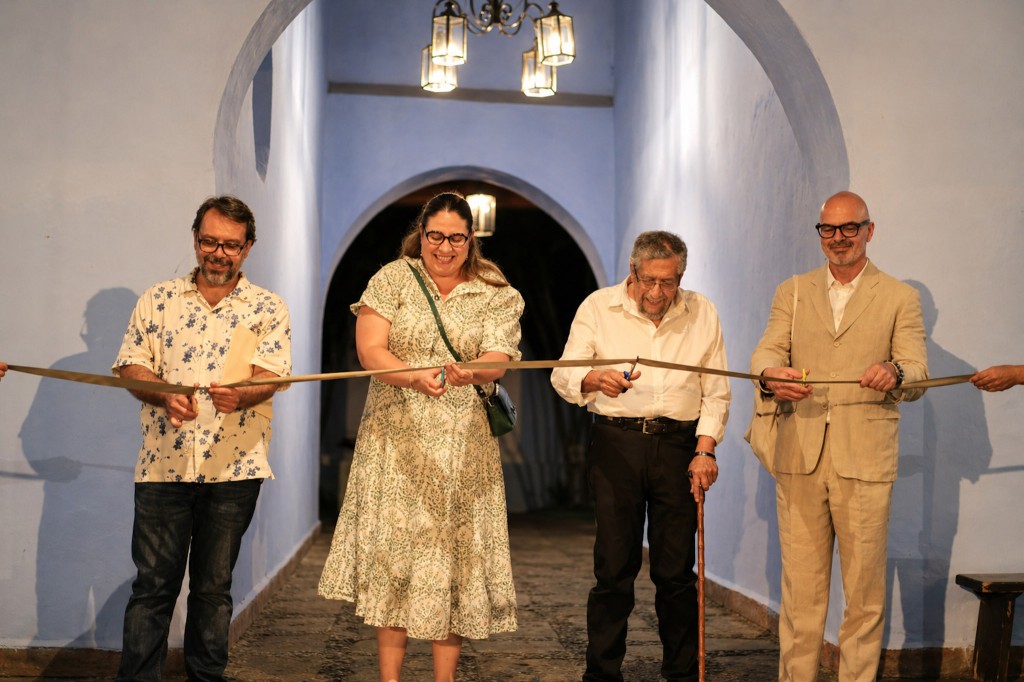 Inaugura Secretaría de Cultura colección artística “Nepantla”, de Víctor Gochez, en el Centro Cultural Jardín Borda