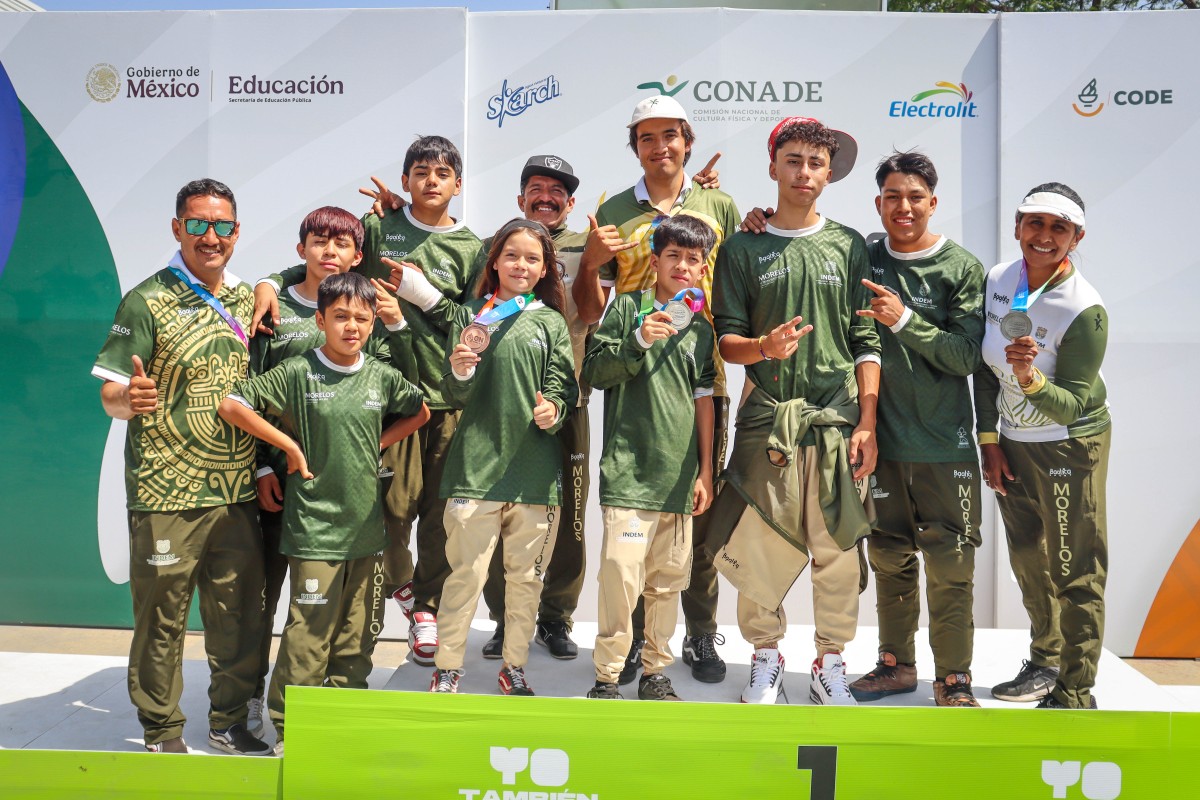 Obtienen morelenses tres medallas para Morelos en Olimpiada Nacional