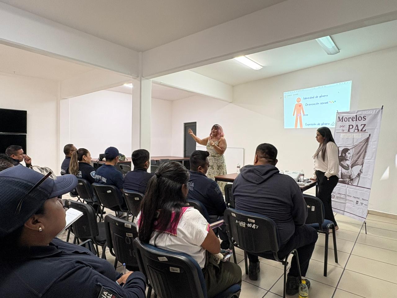 Se refuerza capacitación a policías de Cuautla con perspectiva de género y derechos humanos