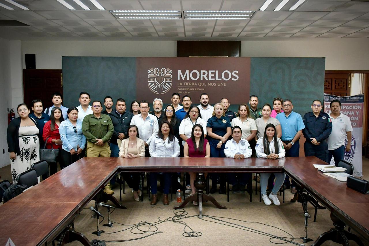 Fortalece SSPC Morelos estrategia de prevención de la violencia en coordinación con municipios del estado